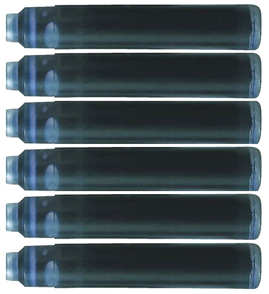 Чернила в картридже Waterman Blue MINI  (в упаковке 6 картриджей)