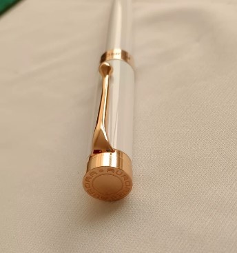 Шариковая ручка Aurora EDO White Rose Gold PVD , в подарочной коробке