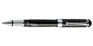 Ручка-роллер Aurora Alpha, Black CT, в подарочной коробке