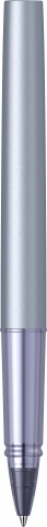 Ручка-роллер Parker Vector XL Silver Blue CT, цвет чернил black, стержень: F, в подарочной упаковке.