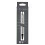 Шариковая ручка Parker IM Stainless Steel CT, стержень: M, цвет чернил: black, в подарочной упаковке.