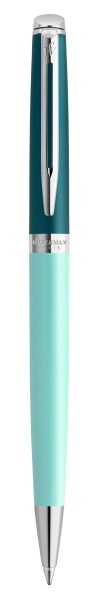 Шариковая ручка Waterman Hemisphere Colour Blocking Green CT, стержень: M, цвет: Blue, в подарочной упаковке