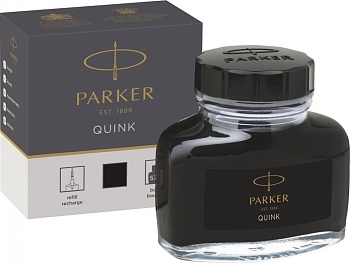 Флакон Parker с чернилами для перьевой ручки Z13, цвет: Black
