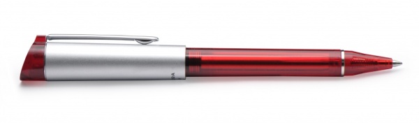 Шариковая ручка Aurora Kappa Red satin chrome CT, в подарочной коробке