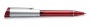 Шариковая ручка Aurora Kappa Red satin chrome CT, в подарочной коробке