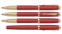 Ручка роллер Parker IM Premium T318  Red G, стержень: F, цвет чернил: black, в подарочной упаковке.