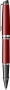 Ручка-роллер Waterman "Expert Dark Red Lacquer CT Black", стержень: Fblk
