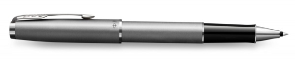 Ручка роллер Parker Sonnet T546  Stainless Steel CT, стержень: F, цвет чернил: black, в подарочной упаковке
