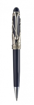 Шариковая ручка Aurora Torino blue CT, в подарочной коробке