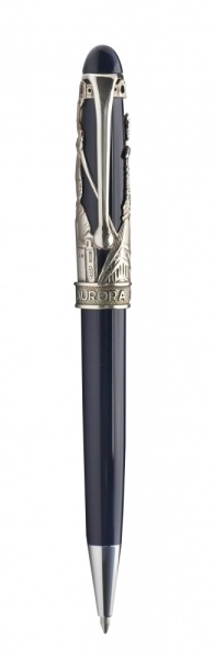 Шариковая ручка Aurora Torino blue CT, в подарочной коробке