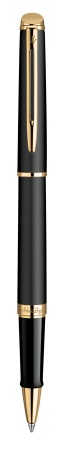 Ручка-роллер Waterman Hemisphere, цвет: MattBlack GT, стержень: Fblk
