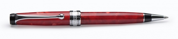 Шариковая ручка Aurora Optima Auroloide Red CT стержень: M, цвет чернил: blue, в подарочной коробке