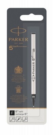 Стержень для ручки Parker 5th INGENUITY чёрный, F в блистере.
