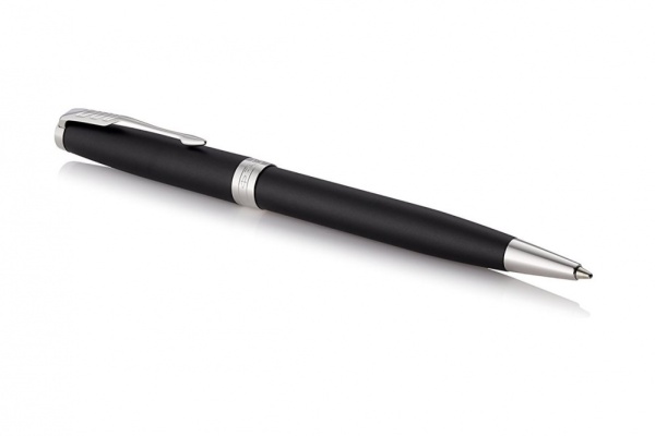 Шариковая ручка Parker Sonnet , Matte Black CT, стержень: M, цвет чернил: black , в подарочной упаковке