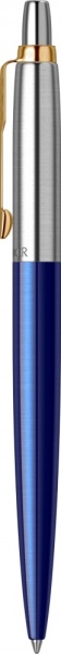 Шариковая ручка Parker Jotter SE 135 Lacquer Blue St.Steel GT, стержень: M, цвет чернил : blue, в подарочной упаковке