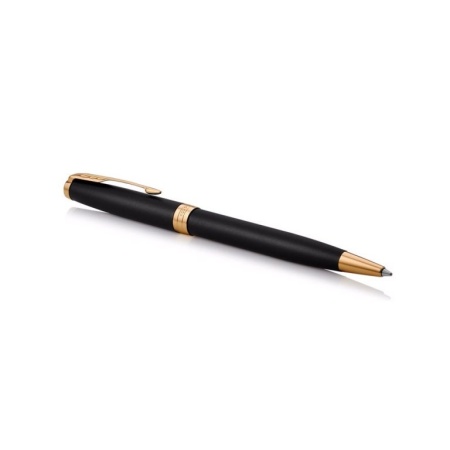 Шариковая ручка Parker Sonnet , Matte Black GT, стержень: M, цвет чернил: black , в подарочной упаковке