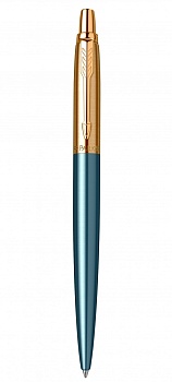 Шариковая ручка Parker Jotter 70th Anniversaryll Azure blue GT, стержень: Mblue. в подарочной упаковке
