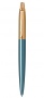 Шариковая ручка Parker Jotter 70th Anniversaryll Azure blue GT, стержень: Mblue. в подарочной упаковке