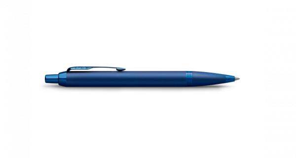 Шариковая ручка Parker IM Monochrome Blue, стержень:M, цвет чернил: blue, в подарочной упаковке.