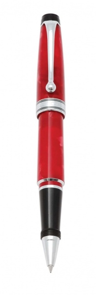 Ручка-роллер Aurora Fuoco Mini Marble Red CT, в подарочной коробке