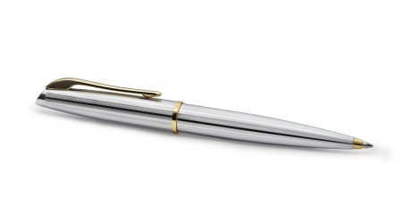 Шариковая ручка Aurora Style Metal satin chrome GT, в подарочной коробке
