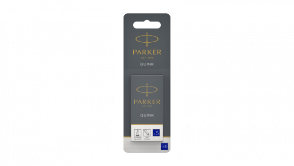Картридж Parker с чернилами для перьевой ручки Z11, упаковка из 5 шт в блистере., цвет: Blue