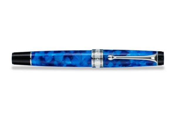 Ручка-роллер Aurora Optima Auroloide Variegated Blue CT, в подарочной коробке