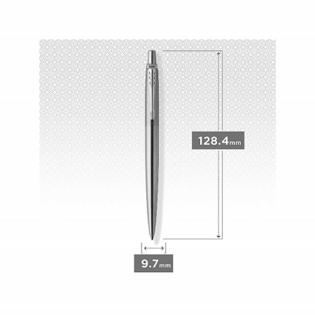 Шариковая ручка Parker Jotter Essential, St. Steel СT, стержень: Mblue