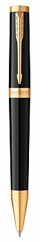 Шариковая ручка Parker "Ingenuity Black GT" стержень: M, цвет чернил: black, в подарочной упаковке.