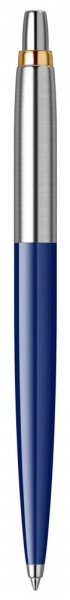 Шариковая ручка Parker Jotter K160, цвет: Blue/GT, стержень: M, цвет чернил: blue, в подарочной упаковке.