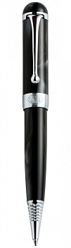 Шариковая ручка Aurora Alpha, Black CT, в подарочной коробке