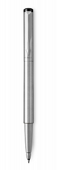 Ручка-роллер Parker Vector Т03 CT, цвет: Steel, стержень: M, цвет чернил:blue , в подарочной упаковке
