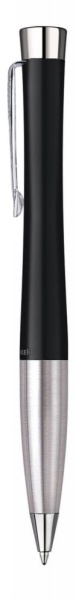 Шариковая ручка Parker Urban (матовый черный лак) Muted Black Chrome Trim, стержень: M, цвет чернил: blue/black, в подарочной упаковке.