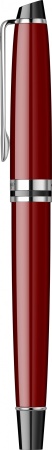 Ручка-роллер Waterman "Expert Dark Red Lacquer CT Black", стержень: Fblk