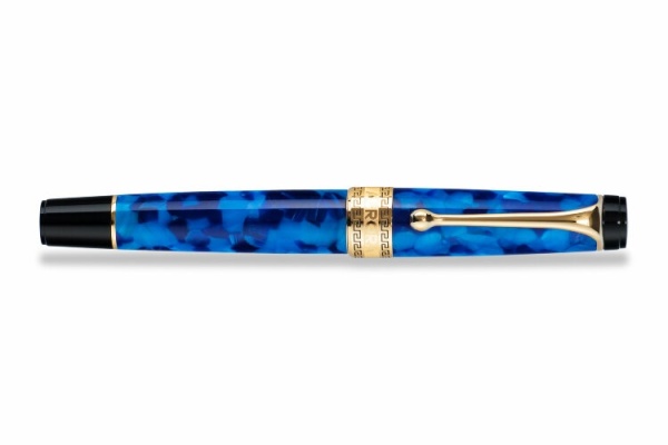 Ручка-роллер Aurora Optima Auroloide Variegated Blue GT, в подарочной коробке