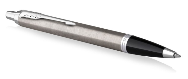 Шариковая ручка Parker IM Stainless Steel CT, стержень: M, цвет чернил: black, в подарочной упаковке.