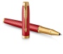 Ручка роллер Parker IM Premium T318  Red G, стержень: F, цвет чернил: black, в подарочной упаковке.