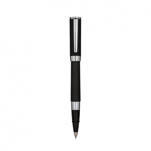 Ручка-роллер Aurora TU Resin Matt Black CT, в подарочной коробке