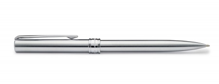 Шариковая ручка Aurora Magellano satin chrome CT, в подарочной коробке