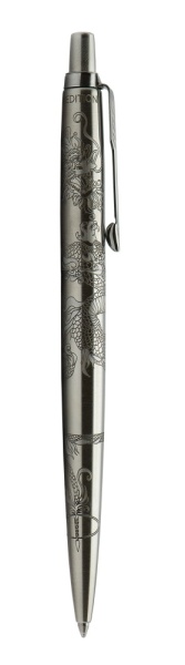 Шариковая ручка Parker Jotter Dragon Special Edition, цвет: St. Steel СT, стержень: Mblue в подарочной коробке