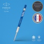 Гелевые стержени Parker Quink Gel, цвет Blue, толщина линии M (0.7), в блистере 2 шт.