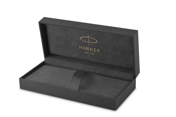 Ручка роллер Parker Sonnet  Lacquer Deep Black CT, стержень: F, цвет чернил: black, в подарочной упаковке