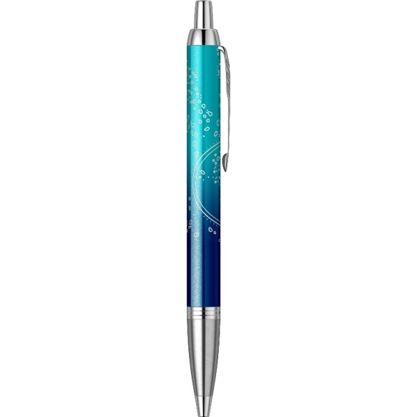 Шариковая ручка Pix Parker IM Royal SE The Last Frontier Deep Sea CT, стержень: M, цвет чернил: blue, в подарочной упаковке.