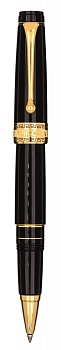 Ручка роллер Aurora Optima Resina black GT, в подарочной коробке