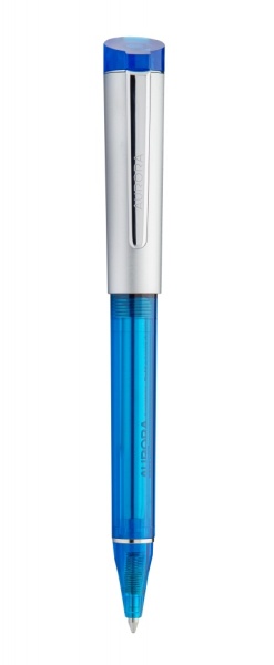 Шариковая ручка Aurora Kappa Blue satin chrome CT, в подарочной коробке