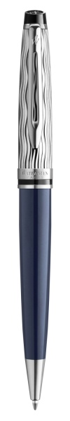 Шариковая ручка Waterman Expert22 SE deluxe Blue CT, стержень: M, цвет: Blue, в подарочной упаковке.
