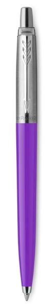 Шариковая ручка Parker Jotter, цвет FROSTY PURPLE, цвет чернил синий, толщина линии M , в подарочной коробке
