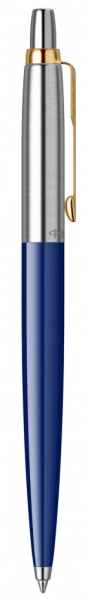 Шариковая ручка Parker Jotter K160, цвет: Blue/GT, стержень: M, цвет чернил: blue, в подарочной упаковке.