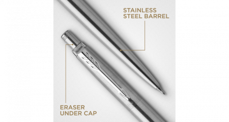 Карандаш механический Parker Jotter Essential, St. Steel СT, грифель: 0,5 мм