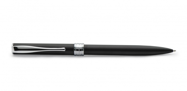Шариковая ручка Aurora Magellano Big Black CT, в подарочной коробке